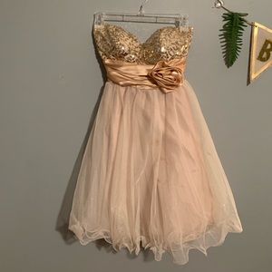 Champagne Cocktail Dress